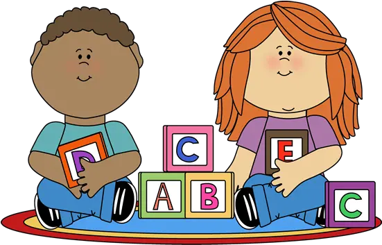  29 Kids Playing With Children Clipart Clipartlook Kids Playing Blocks Clipart Png Kids Playing Png