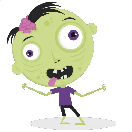  Download Female Zombie Cliparts Cute Halloween Zombie Cute Cartoon Zombie Face Png Zombie Transparent Background