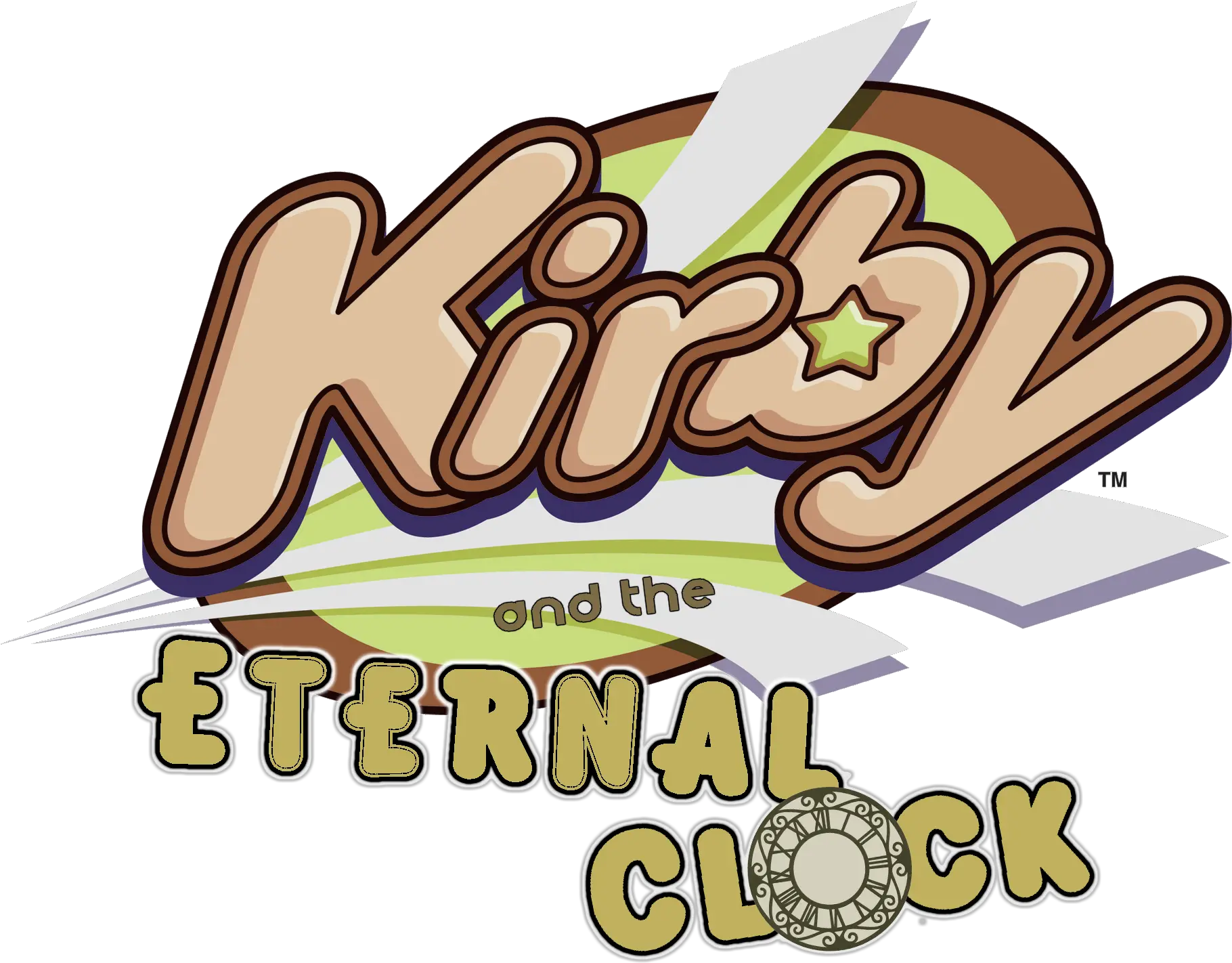  Download Hd Kirby And The Eternal Clock Kirby Logo Png Kirby Face Png