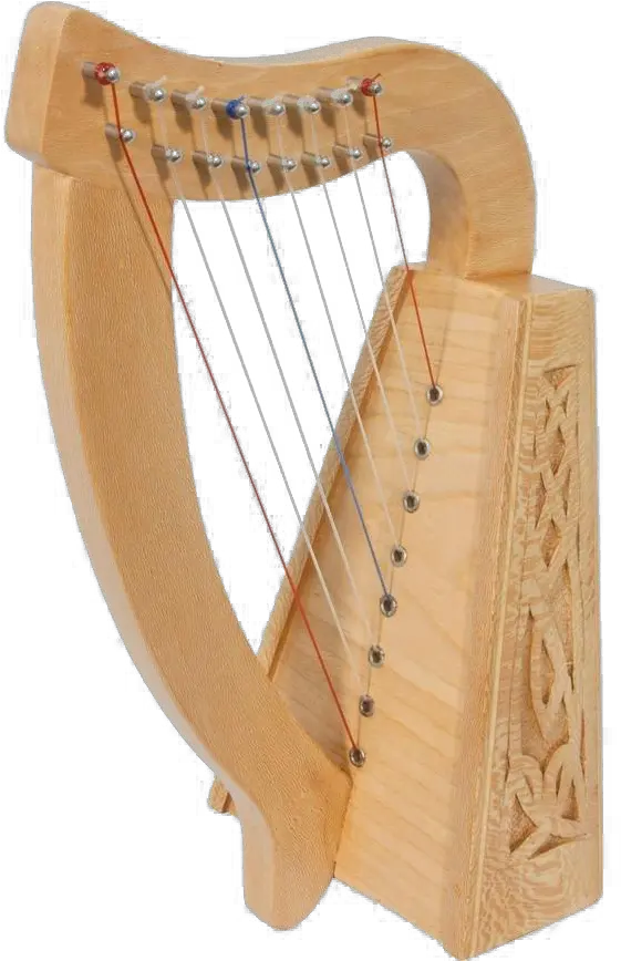  Wood Harp Png Picture All 12 Strings Baby Harp Harp Png