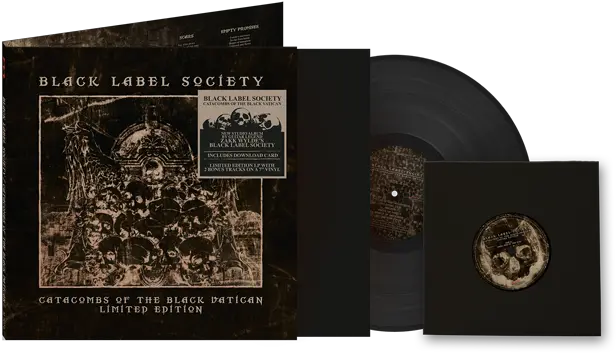  Black Label Society Catacombs Of The Black Label Society Catacombs Of The Black Vatican Vinyl Png Black Label Society Logo