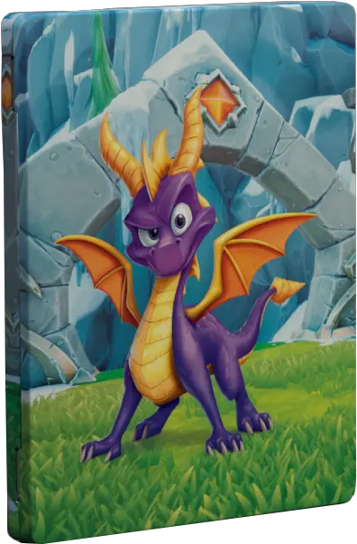  Spyro The Dragon Futurepak Spyro Reignited Trilogy Steelbook Png Spyro Transparent