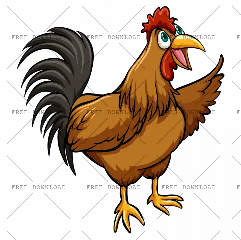  Cock Chicken Rooster Png Image With Transparent Background Farmer Clipart Background Transparent Rooster Png