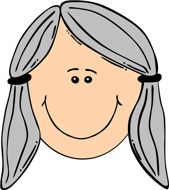  Woman Face Old Free Vector Graphic On Pixabay Cartoon Girl Face Png Women Face Png