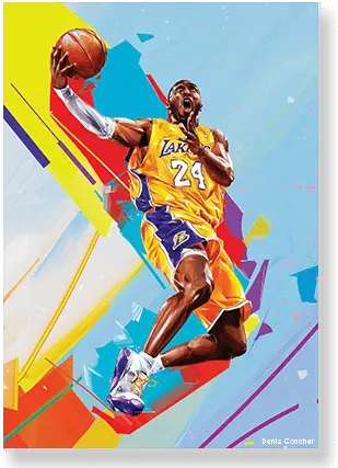  Kobe Bryant Nba Player Design Png Kobe Bryant Transparent