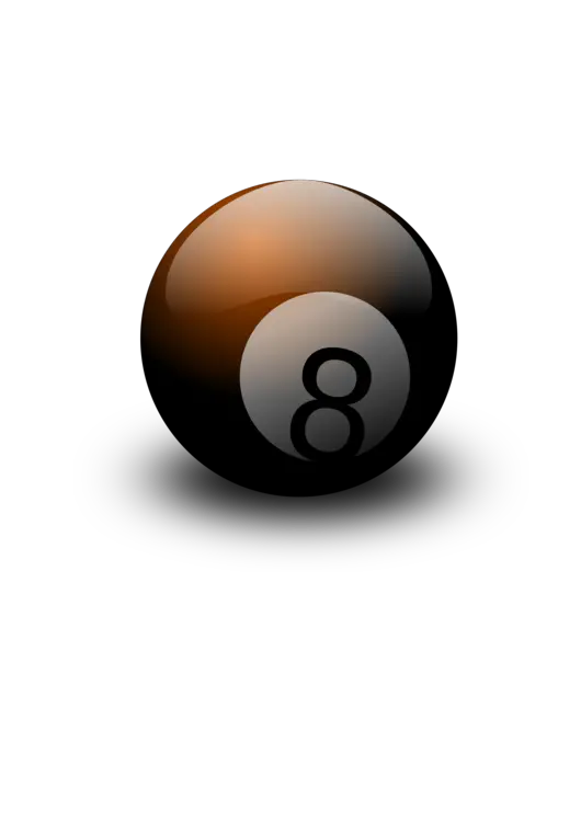  Download Hd Billiard Balls Magic 8 Ball Billiard Ball Png Magic 8 Ball Png