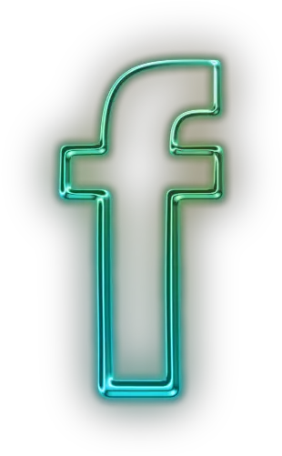  Facebook Icon Facebook Logo Png Neon Fb Logo