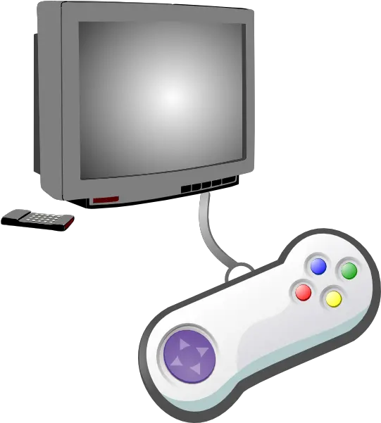  Download Hd Play Videogames Clip Art Tv And Video Videogames Clipart Png Tv Clipart Transparent