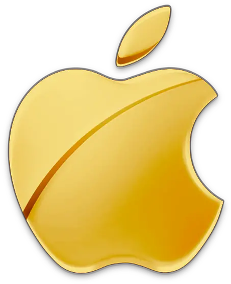  Fullscreen Page Gold Apple Logo Png Pictures Of Apple Logo