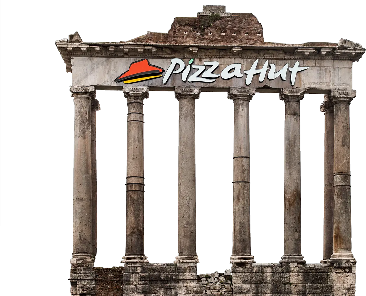  Download Pizza Hut Ruins Temple Of Saturn Png Ruins Png