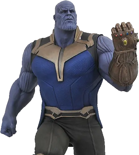  Marvel Gallery Avengers Infinity War Thanos Statue Thanos Transparent Background Png Avengers Infinity War Png