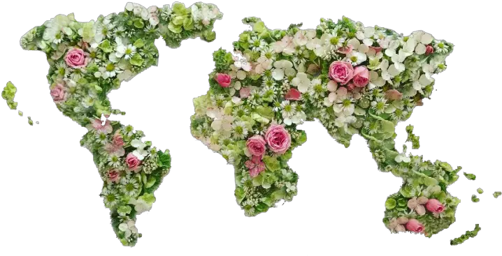  Share The Love U2013 Elysian Design U0026 Florals World Map Flat Dotted Png Share The Love Logo