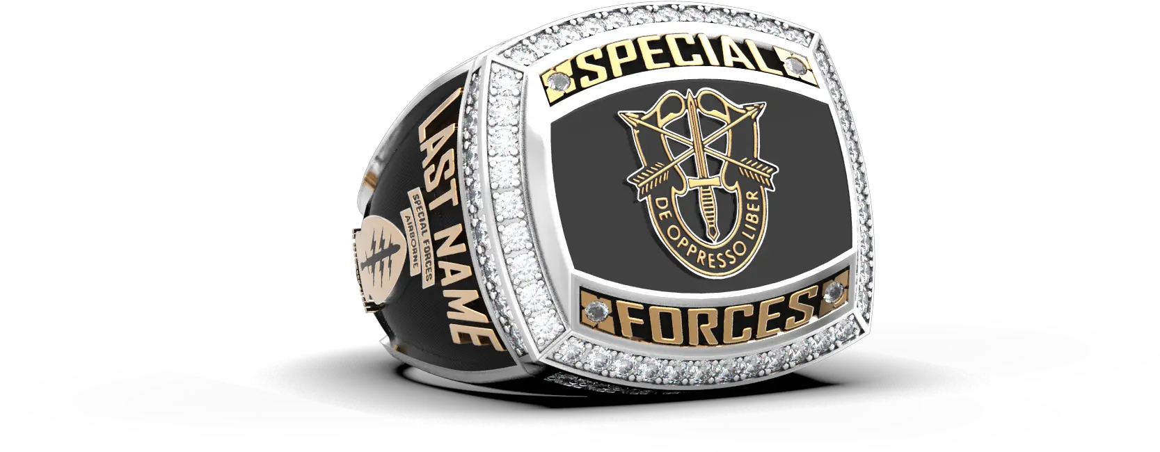  Completely Custom Army Rings Signature Champions Solid Png Military Logos Png