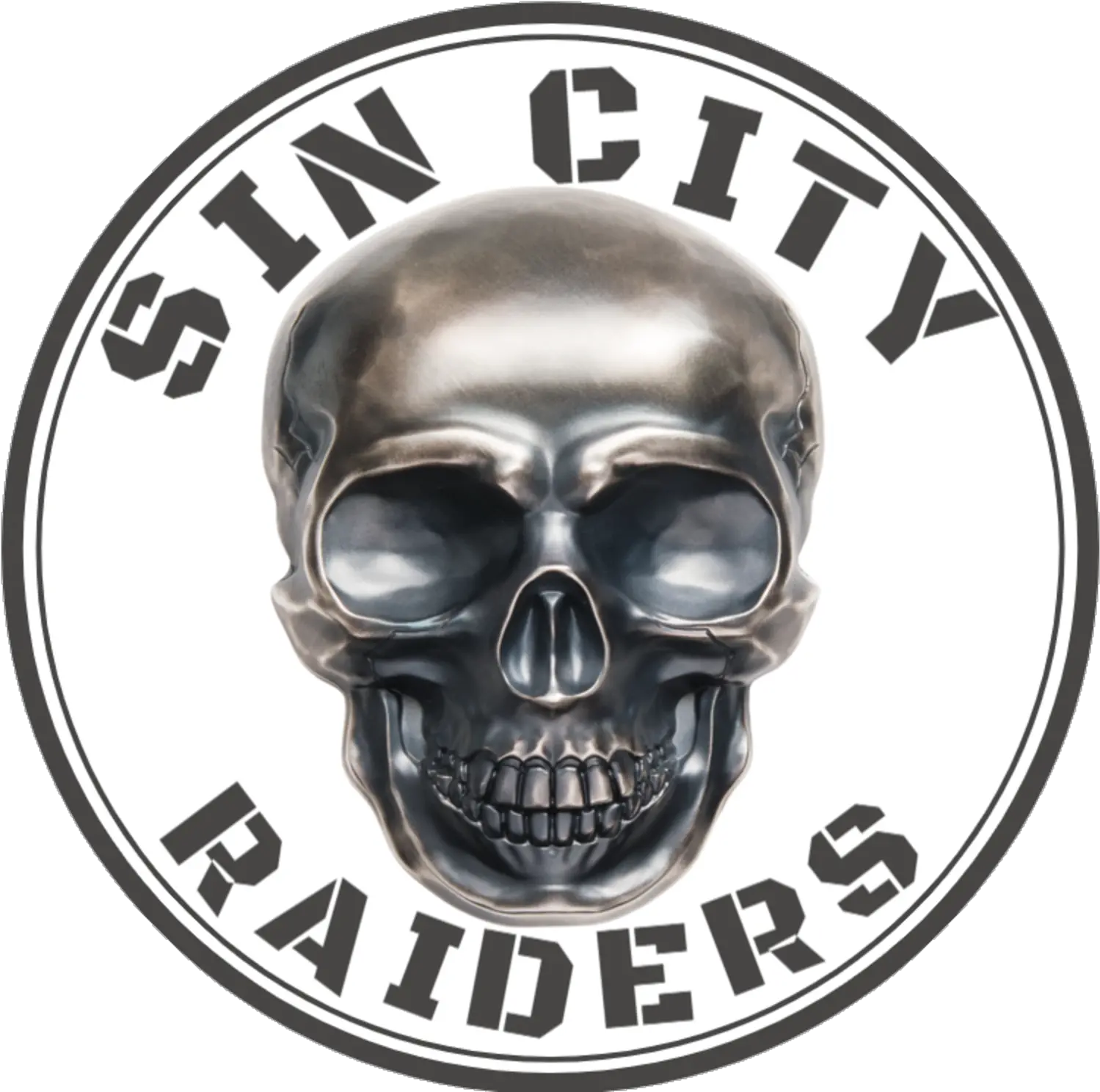  Welcome To Sin City Raiders Club Website Solid Png Raiders Skull Logo