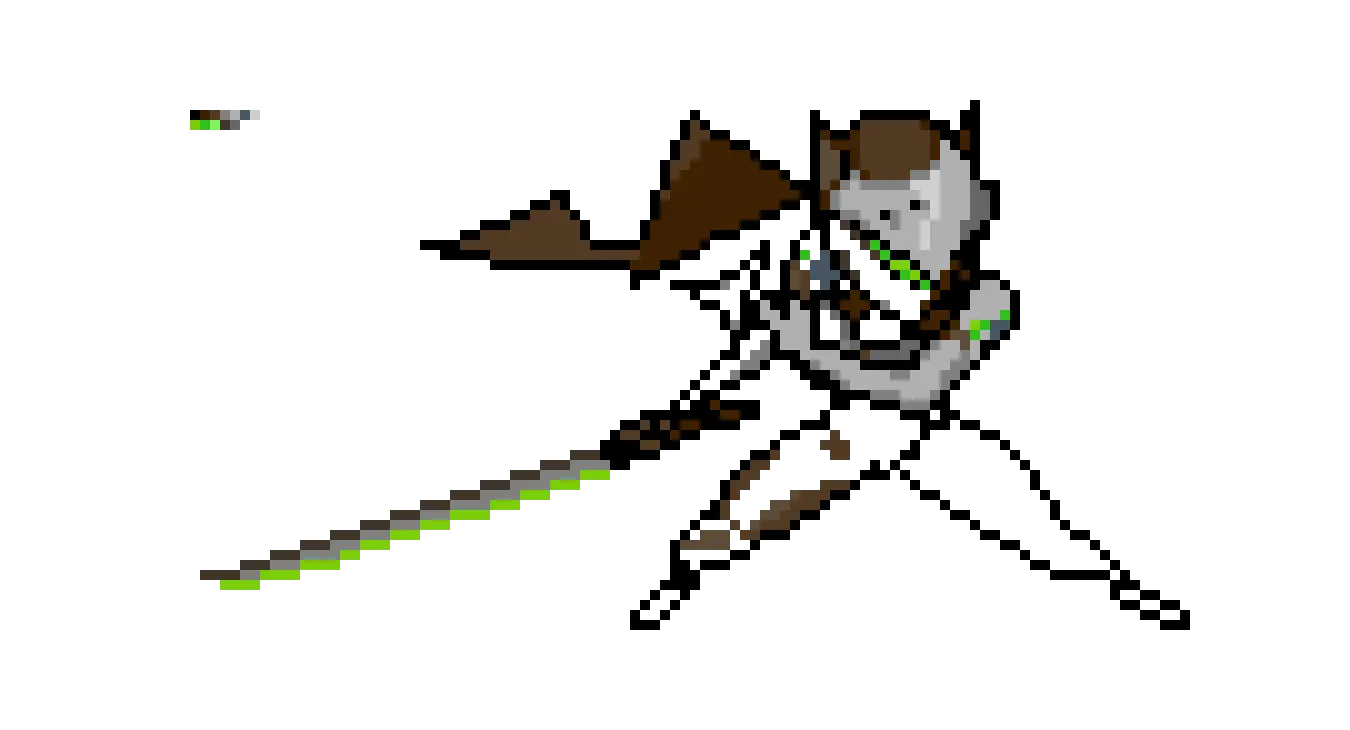  Genji Pixel Spray Art Gereja Katolik Santo Andreas Kim Tae Gon Png Genji Png