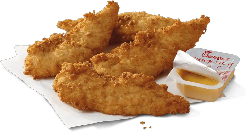  Chick Nstrips Nutrition And Description Chickfila Chick Fil A Chicken Strips Png Chick Fil A Logo Transparent