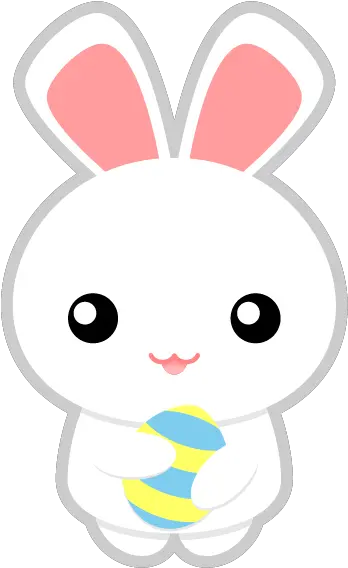  Easter Bunny Head Clipart Simple Cute Easter Bunny Cartoon Png Bunny Clipart Png