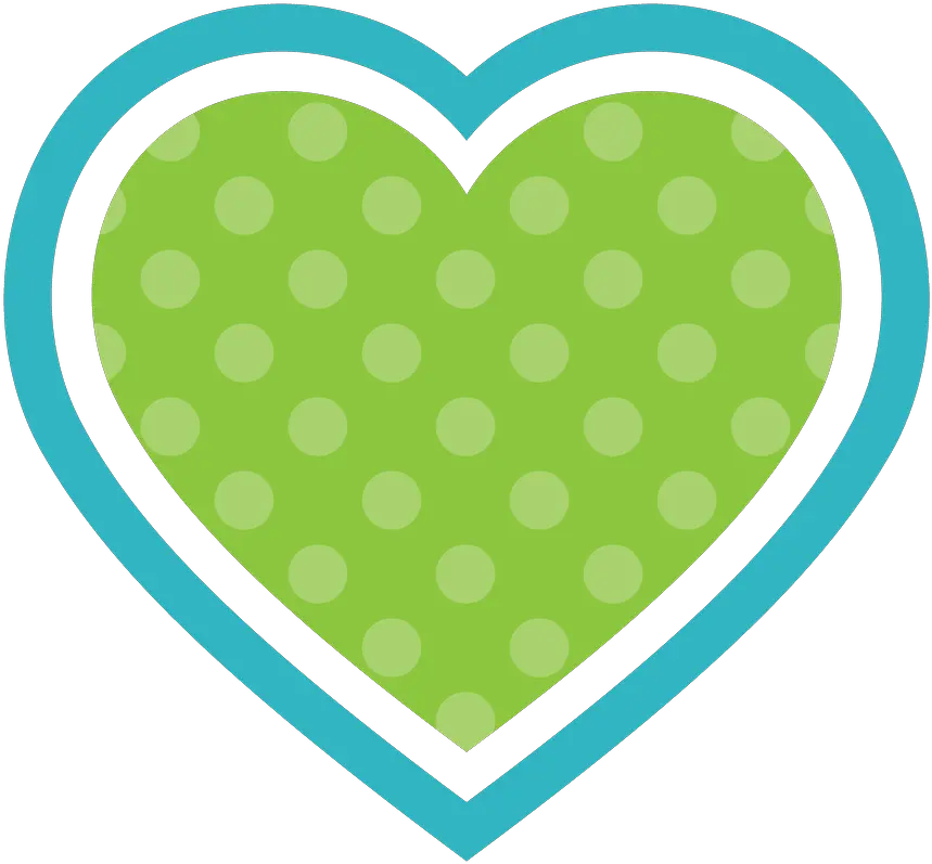  Dont Break My Heart Love Baby Shower Clipart Heart Green Clipart Dots Png Corazon Png