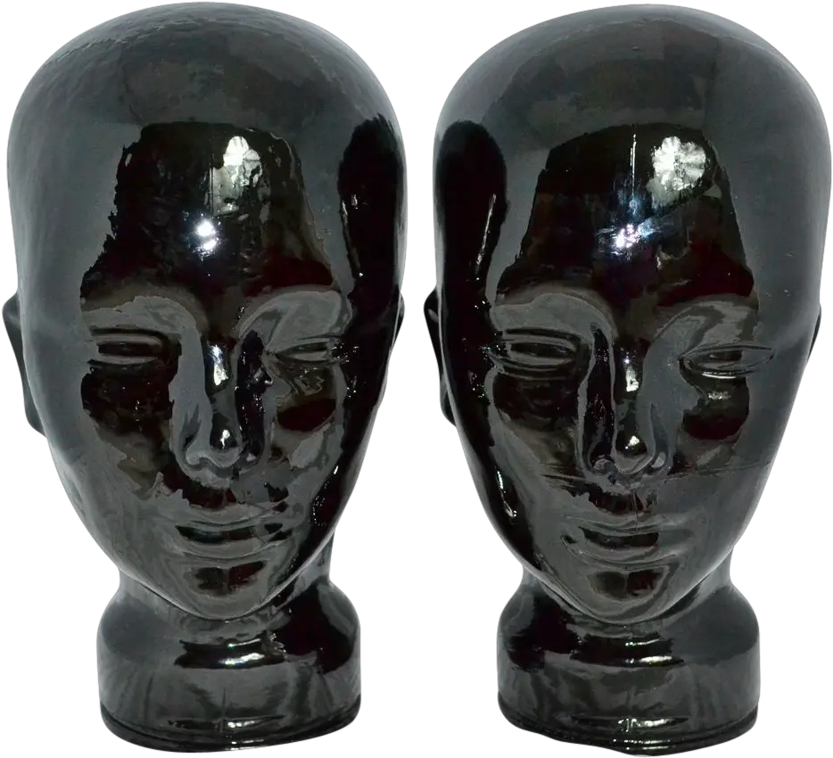  Black Mannequin Head Lookup Beforebuying Glass Heads For Sale Png Mannequin Head Png