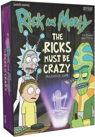  Rick And Morty The Ricks Must Be Crazy Board U0026 Card Memorama Rick Y Morty Png Rick Png