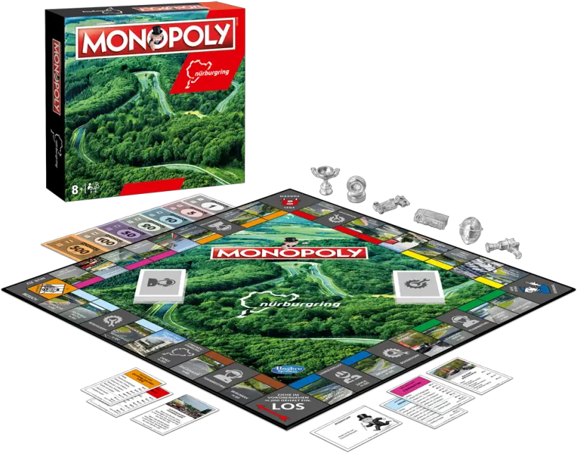  Nürburgring Monopoly Is Only One Of The Great Car Themed Nurburgring Monopoly Png Monopoly Money Png