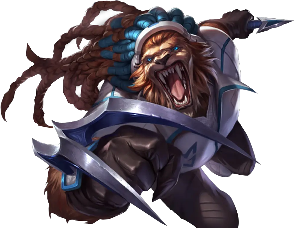  I Cropped Ssw Rengar Transparent Background Png League Of Legends Rengar Render Spear Transparent Background