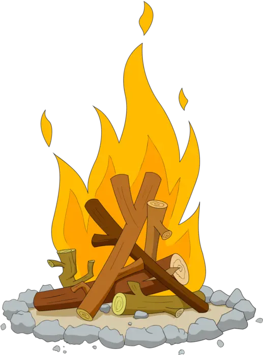  Fireplace Clipart Campfire Transparent Campfire Drawing Png Campfire Transparent