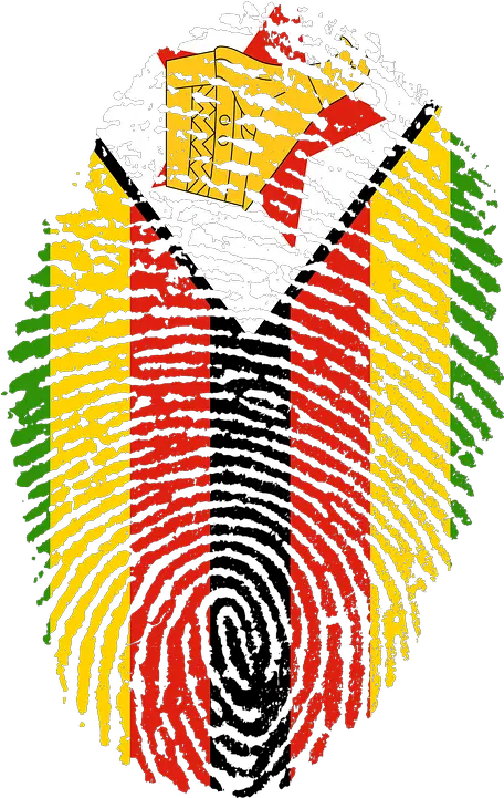  Download Zimbabwe Flag Fingerprint Country Pride Zimbabwe Flag Fingerprint Png Pride Flag Png