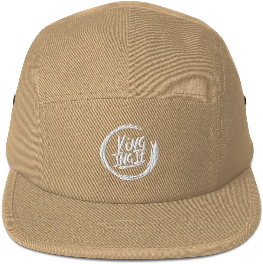  New Kinging It 5 Panel Snapback Camel U2014 Kingingit Baseball Cap Png Snapback Png