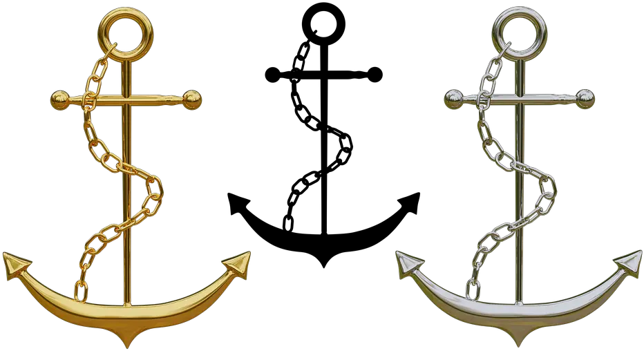  Anchor Clipart Png Free Photo Anchor Isolated Jewellery Gold Anchir Png Anchor Clipart Png