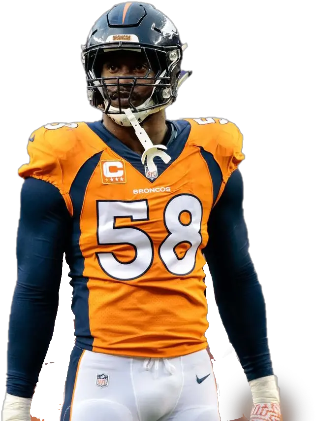  Von Miller Png Free Download Arts Von Miller Broncos 2018 Broncos Png