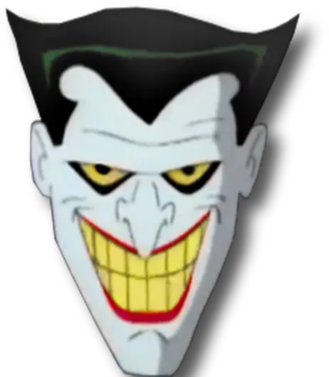  Batman The Animated Series Joker Face Batman Animated Series Joker Smile Png Batman Face Png