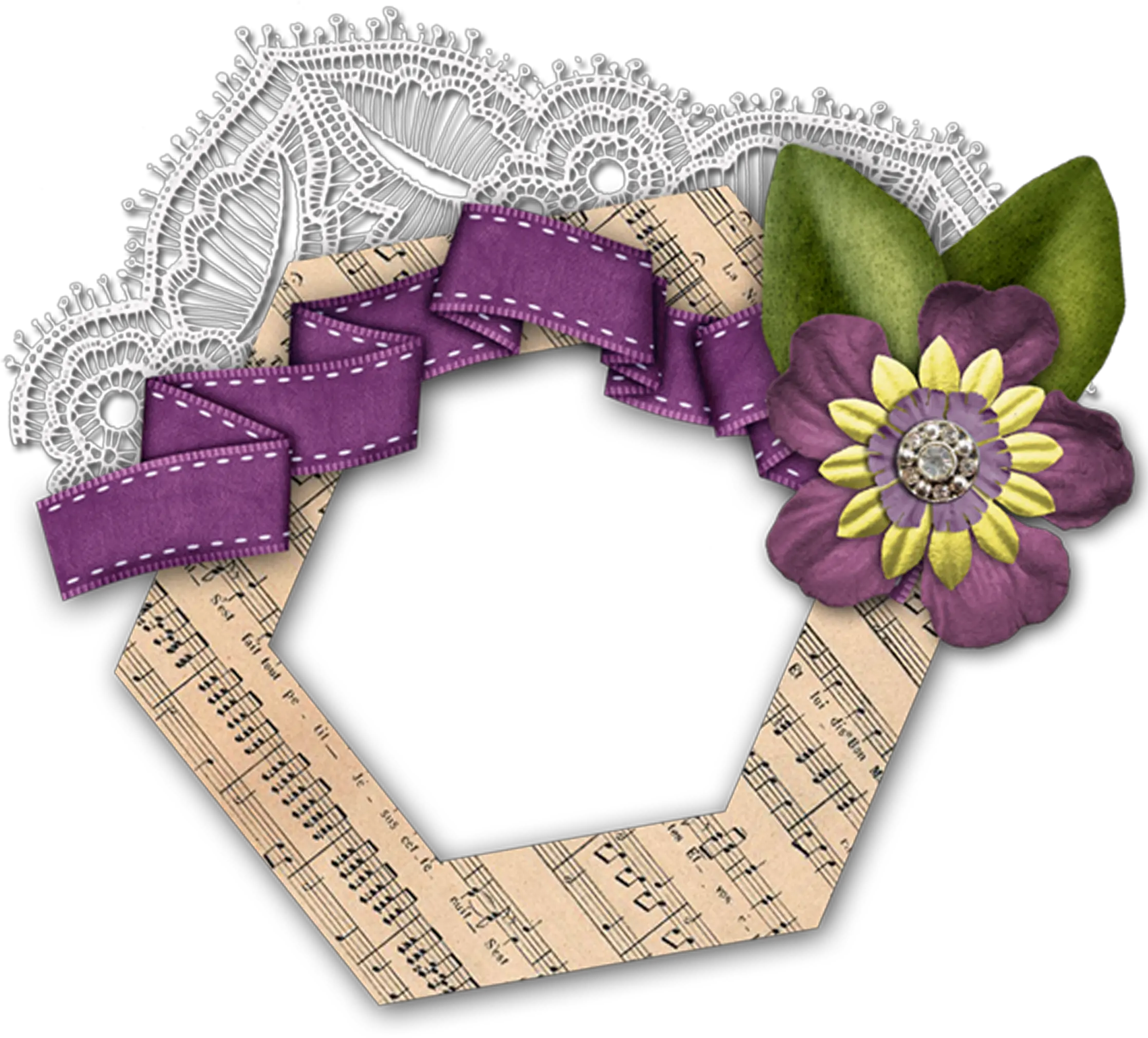  Computer Flower File Images Hq Png Floral Design Elegant Frame Png