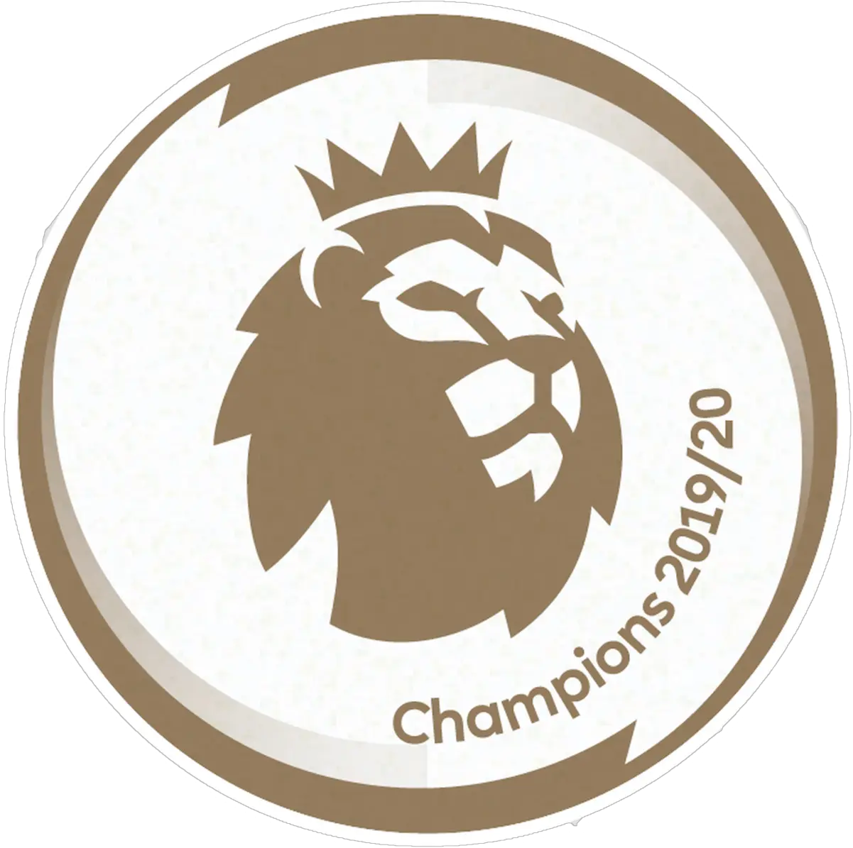  Sleeve Badge Premier League Champions 1920 Gold Premier League Badge Png Champion League Logo