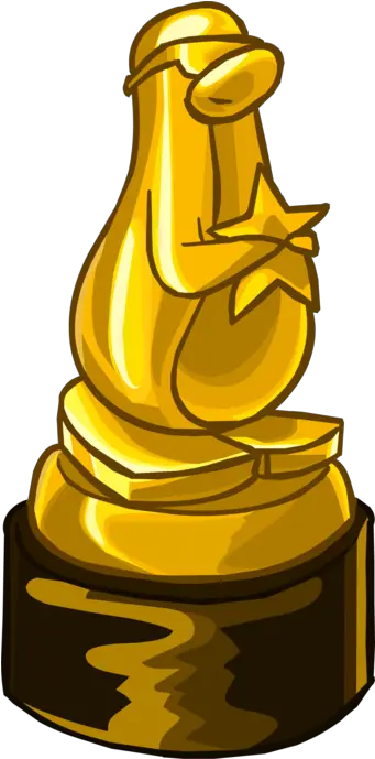  Gold Award Club Penguin Wiki Fandom Club Penguin Bronze Award Png Award Png