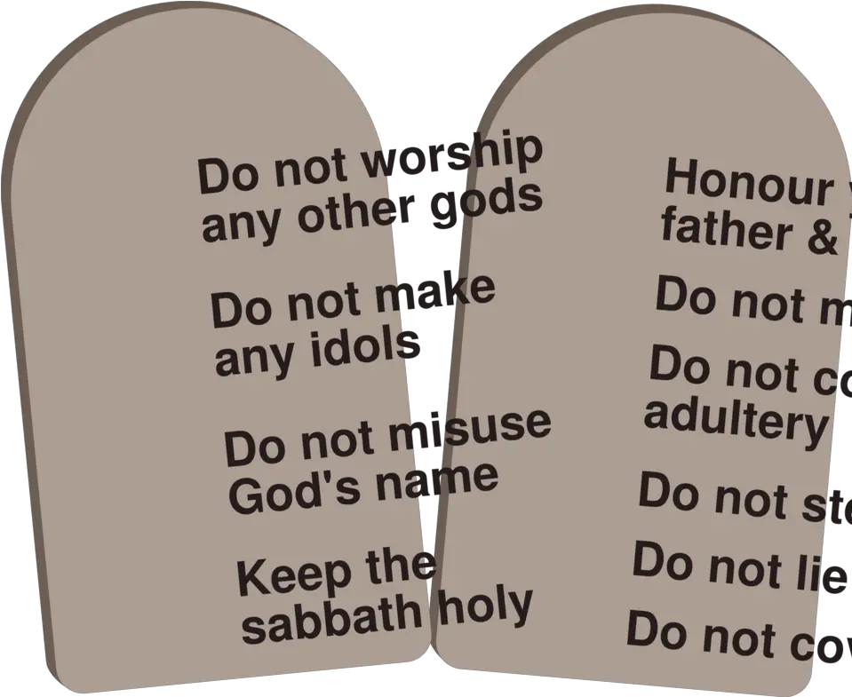  Download Ten Commandments Clip Art Png Image With No Tan Ten Commandments Png