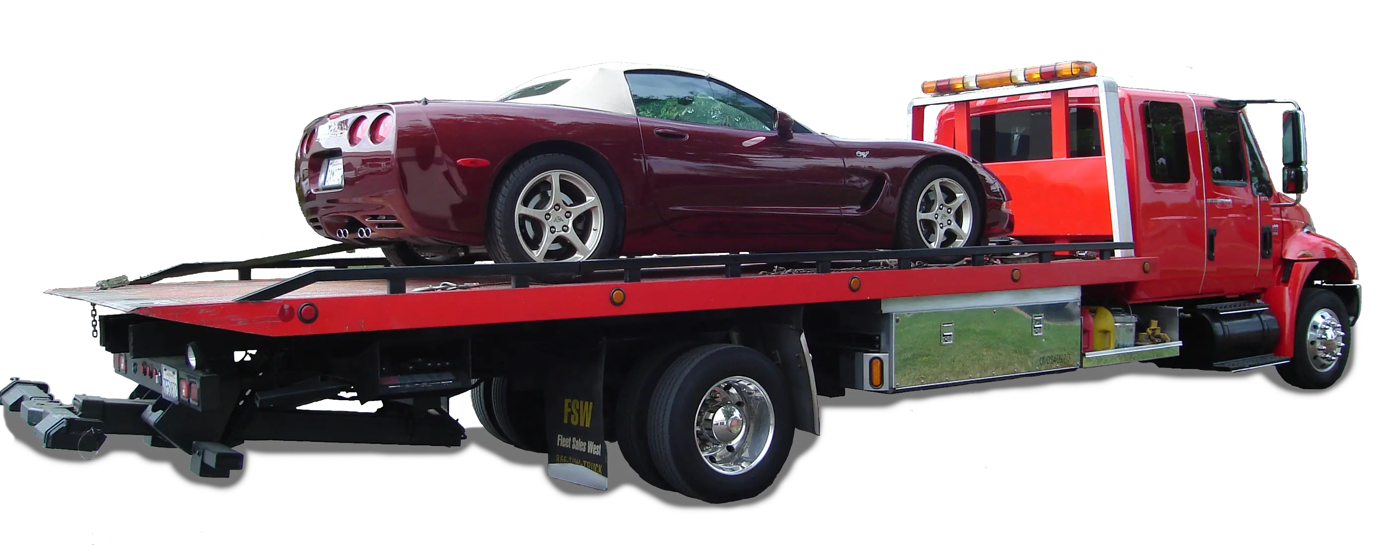  Tow Truck Flatbed Png Full Size Download Seekpng Towing A Car Tow Truck Png