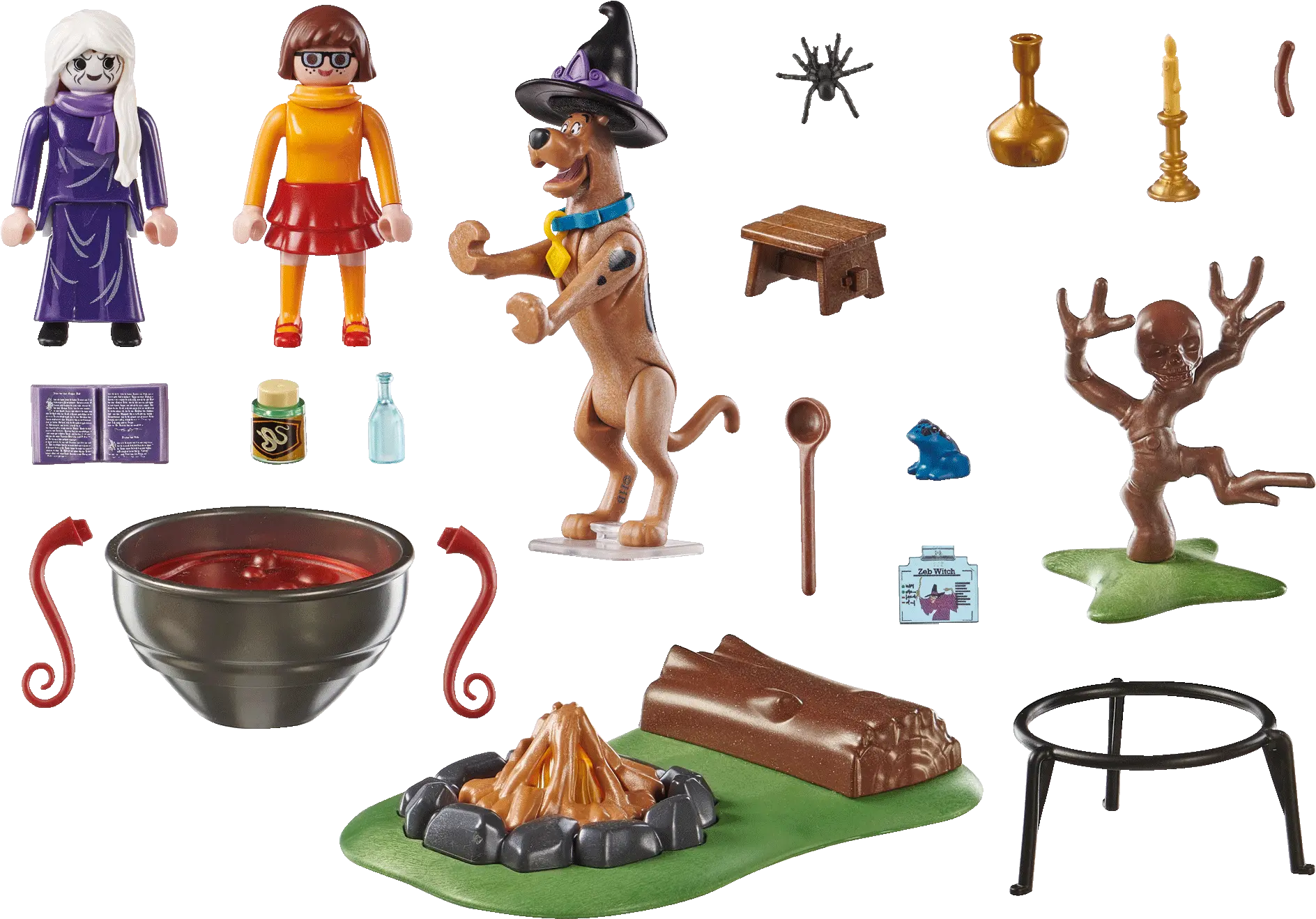  Scooby Doo Adventure In The Witchu0027s Cauldron 70366 Scooby Doo Playmobil Cauldron Png Scooby Doo Transparent