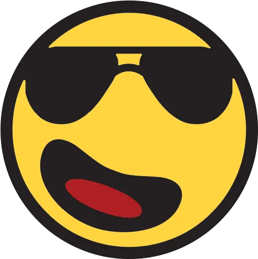  Smiling Face With Sunglasses Emoji For Facebook Email U0026 Sms Facebook Emoji Glasses Png Sunglasses Emoji Transparent