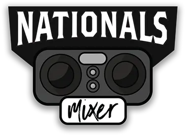  Nationals Mixer Youth Softball Graphic Design Png Mixer Logo Transparent