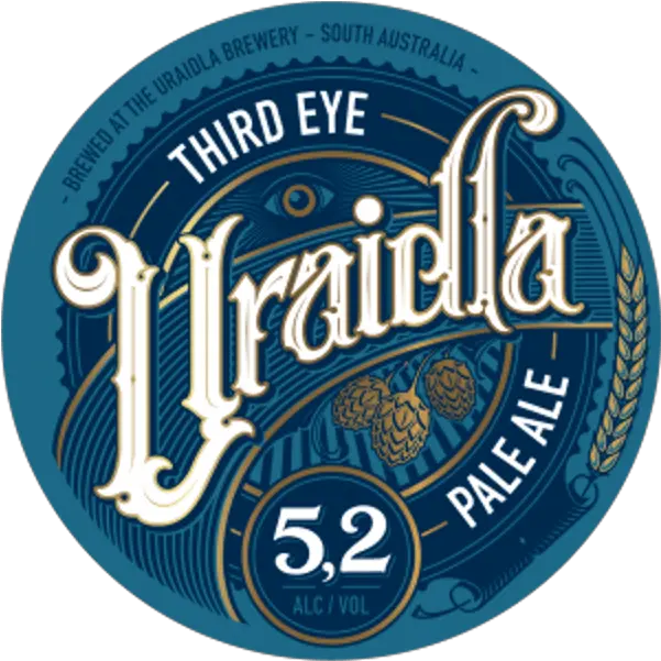  Uraidla Third Eye American Pale Ale Beverage Sa Calligraphy Png Third Eye Png