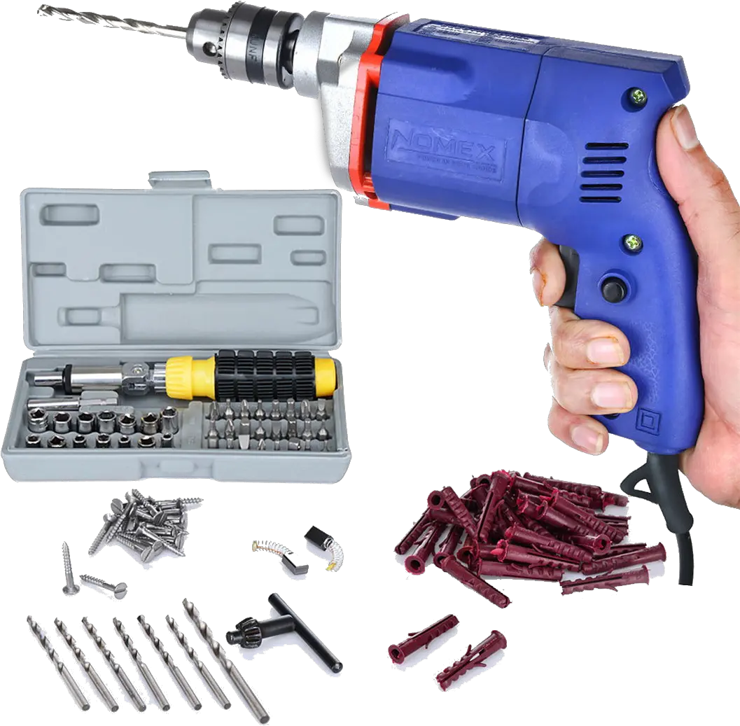  Drill Machine Nomex Drill Machine Set Png Drill Png