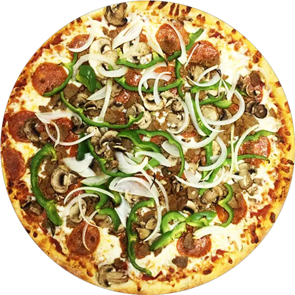  Deluxe Pizza Fast Food Png Pepperoni Pizza Png