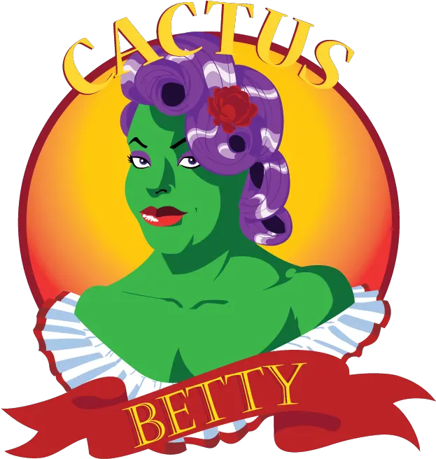  Cactus Betty U2014 Travis Bolek Cartoon Png Cactus Logo