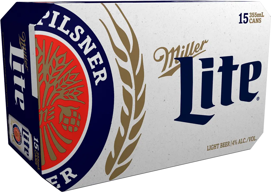  Miller Lite Miller Lite 15 Pack Png Miller Light Logo