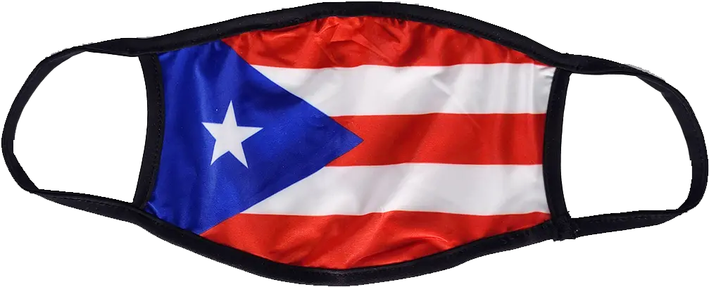  Puerto Rico Flag Face Covering American Png Puerto Rican Flag Png