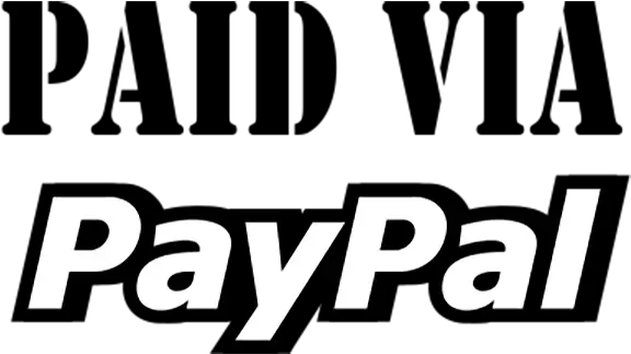  Paid By Paypal Stock Stamp Paypal Png Paid Stamp Png