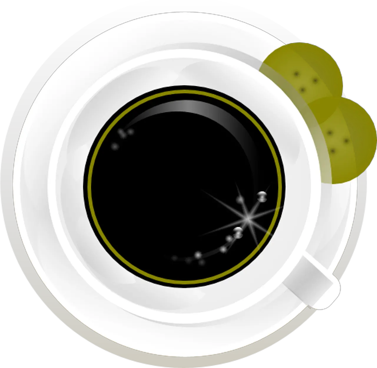  Coffee Cookies Cup Free Image On Pixabay Circle Png Plate Of Cookies Png