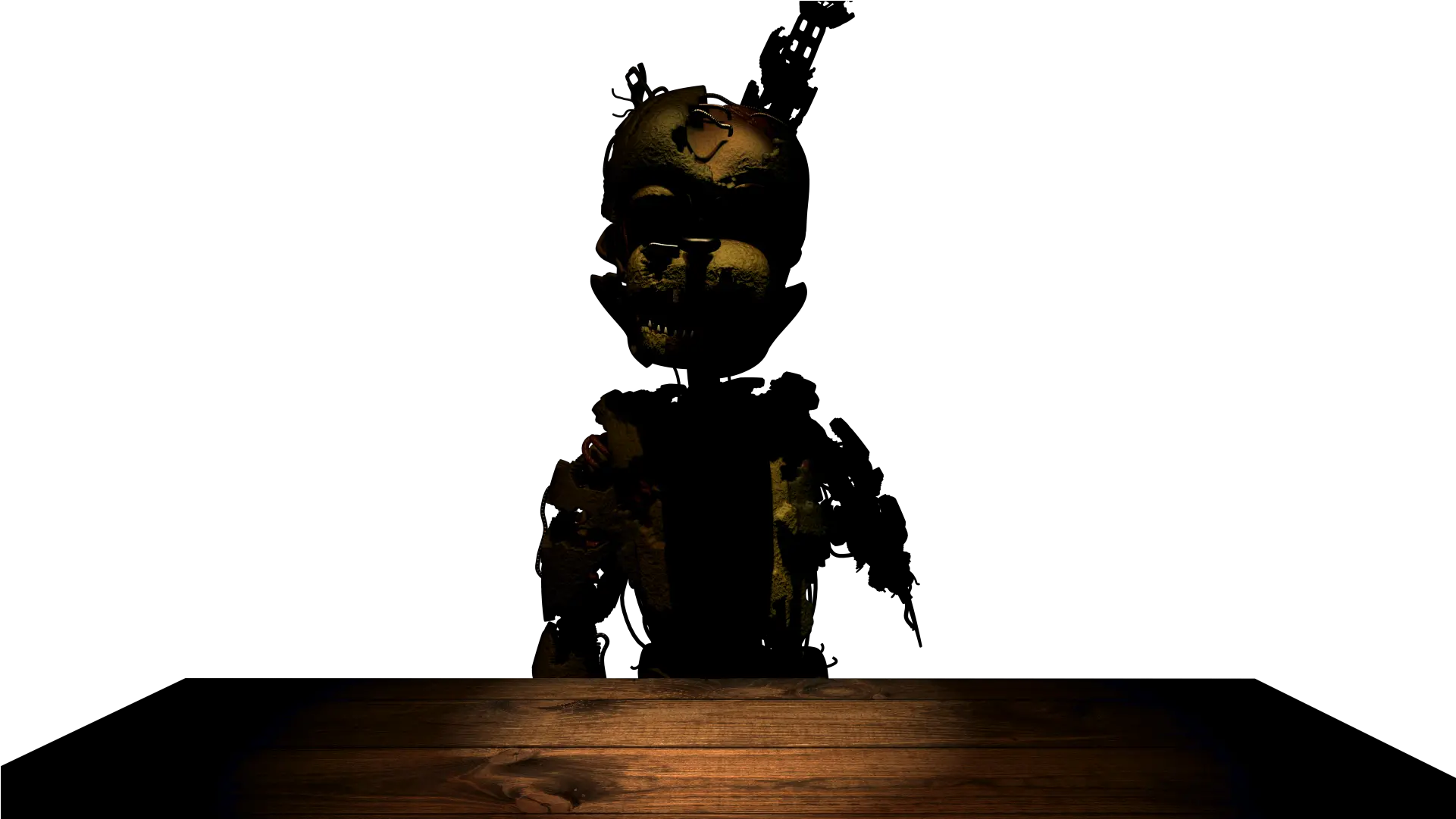  Vignette Png 1920x1080 Scraptrap Fnaf 6 Molten Freddy Molten Freddy Jumpscare Gif Fnaf Png