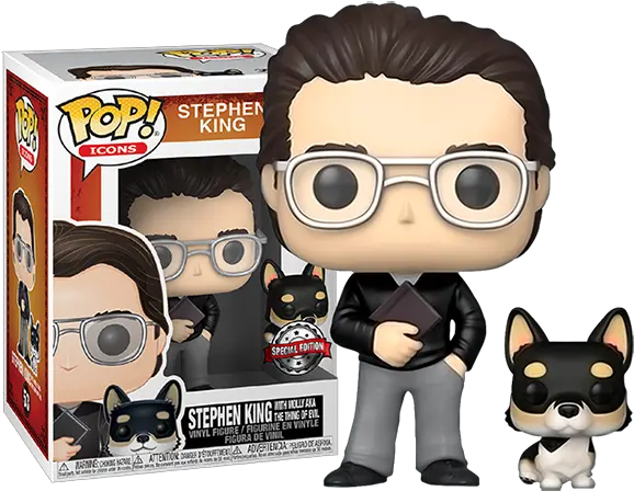  Shop Fanexpo Stephen King Molly Funko Png Dc Icon Harley Statue